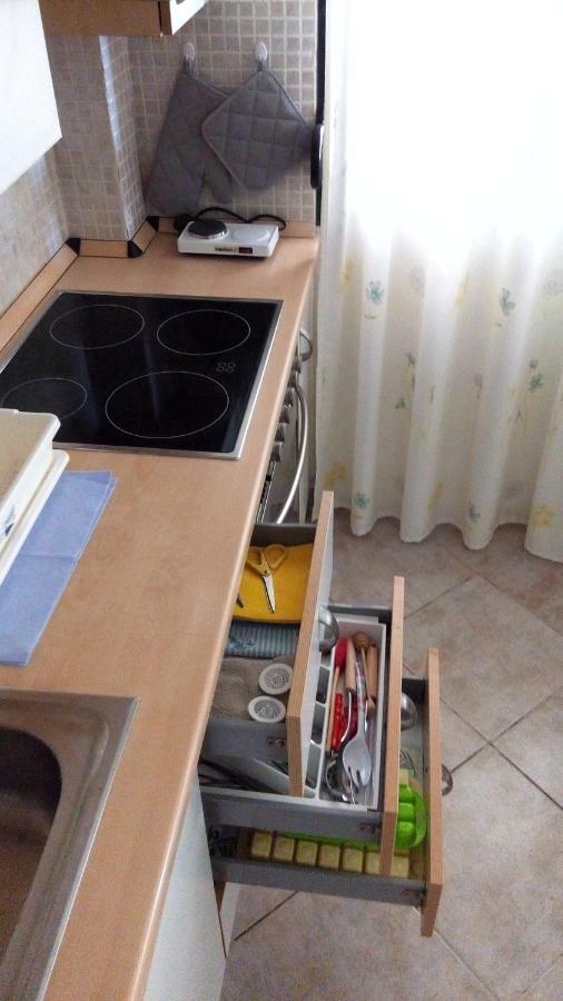 Maisonette No2 on coastal sidewalk Nikiti  Esterno foto